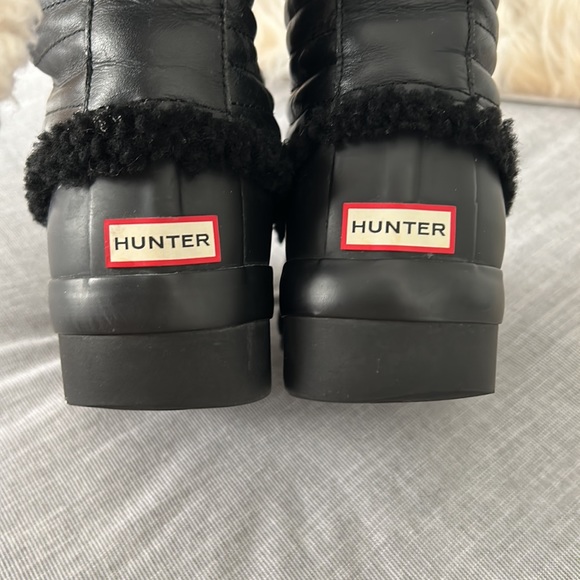 Black hunter Sherpa lined boots - Picture 10 of 11